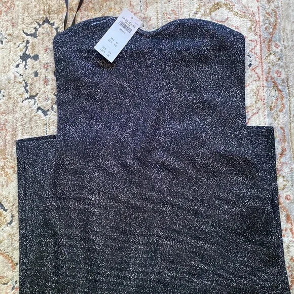 MIDI Abercrombie Sparkly Tube Top Dress - Picture 5 of 7